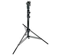 Manfrotto 126BSU 10.9- Feet Black Chrome Plated Steel Heavy Duty Stand with Leveling Leg