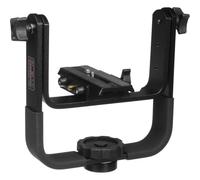 Manfrotto Supporto per teleobiettivo 393 per monopiede, sostituisce 3421, nero