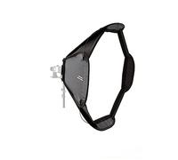 Manfrotto Telo Manfrotto Octa Medium Ezybox Pro per studio Flash, nero