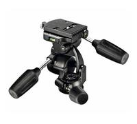 Manfrotto testa panoramica a 3 vie con piastra intercambiabile