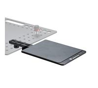 Manfrotto TetherGear Supporto per Mouse, Accessorio per Supporto PC, Mousepad Esterno per Supporto Laptop in Alluminio Leggero, Doppia Configurazione a Destra o a Sinistra, 32 cm x 15 cm, MLTSA2001B