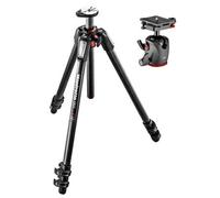 Manfrotto Treppiede in carbonio 055 CF 3 con testa a sfera XPRO in magnesio BHQ6