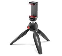 Manfrotto Treppiede PIXI Mini con morsetto universale per smartphone