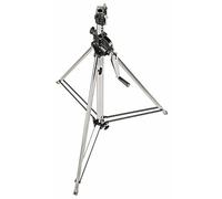 Manfrotto Treppiede Wind-Up Argento 2 pezzi