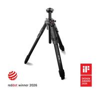 Manfrotto ONE Treppiede Ibrido in Alluminio, per Foto & Video, Portata 15kg, Colonna Livellante, Colonna Orizzontale 90°, Sistema Quick Release, Treppiede Versatile per Fotocamere DSLR & Mirrorless