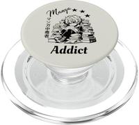 Manga addict - Design divertente per otaku fan anime PopSockets PopGrip per MagSafe