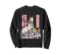 Manga anime Kaiju Unicorn Japanese Monster Unicorn Felpa