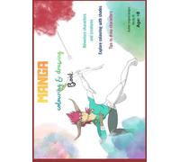 Manga colouring book: 20 manga designs to enjoy colouring and drawing (age: +8)