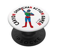 【Manga】Crayon Shin-chan Action Kamen One Point PopSockets Supporto e Impugnatura per Smartphone e Tablet