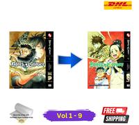 Manga Nero Trifoglio Volume 1-36 Completo / Mezza Set Inglese Comic Book By Yuki