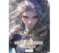 Manga Und Anime Malbuch: Porträts von Frauen und Löwen zum Ausmalen