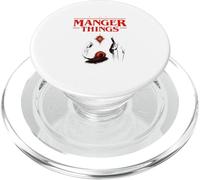 Manger Things - Presepe natalizio cristiano divertente PopSockets PopGrip per MagSafe