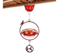 Mangers in metallo per metallo - Vassoio, supporto per alimenti, per uccelli | anti- rete esterna resistente al giardino patio finestra balcone mobili recinzione