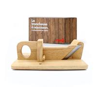 Mangi - Affettatrice per salsicce in legno - L'indispensabile per l'aperitivo per te, i tuoi amici e la tua famiglia - Legno ecologico e sostenibile!