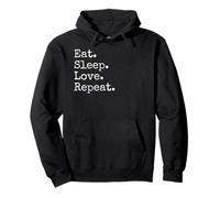 Mangia, dormi, Amore, ripeti. Felpa con Cappuccio