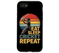 Mangia Dormi Cricket Ripeti Citazione Cricket Custodia per iPhone SE (2020) / 7 / 8