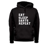 Mangia Dormi Freccette Ripeti - Felpa Adulta - Giocatore Di Freccette 180 Amore