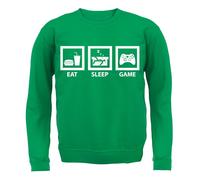 Mangia Dormi Gioca - Felpa Per Adulti - Giocatore Console PC Amore Computer