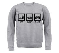 Mangia Dormi Gioca - Felpa Per Adulti - Giocatore Console PC Amore Computer