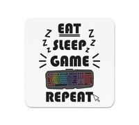 Mangia Dormi Gioca Ripeti Magnete Da Frigo Giocatore Divertente Battuta