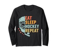 Mangia Dormi Hockey Ripeti Maglia a Manica