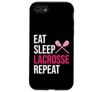 Mangia Dormi Lacrosse Ripeti Lacrosse Custodia per iPhone SE (2020) / 7/8