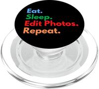 Mangia Dormi Modifica foto Ripeti per gli editor di foto e marketing PopSockets PopGrip per MagSafe