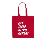 Mangia Dormi Nitro Ripeti - Shopper In Tela Canvas Gladiator TV Contender