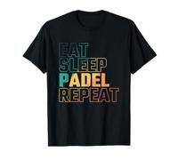 Mangia Dormi Padel Ripeti Maglietta