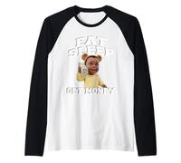 Mangia Dormi Prendi Soldi, Baby Maglia con Maniche Raglan