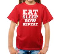 Mangia Dormi Remo Ripeti - T-Shirt Per Bambini - Sport Di Rema, Canoa, Kayak