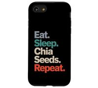 Mangia Dormi Semi di Chia Ripeti Custodia per iPhone SE (2020) / 7 / 8