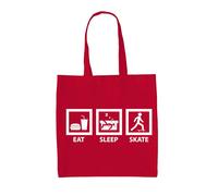Mangia Dormi Skate - Borsa In Tela - Amore Per Lo Skateboarding Divertente