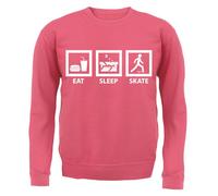 Mangia Dormi Skate - Felpa Adulta - Amore Per Lo Skateboarding