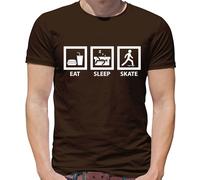 Mangia Dormi Skate - Maglietta Uomo - Amore Per Lo Skateboarding Divertente