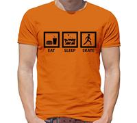 Mangia Dormi Skate - Maglietta Uomo - Amore Per Lo Skateboarding Divertente
