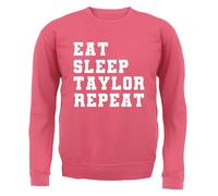 Mangia Dormi Taylor Ripeti - Felpa Adulta - Tour Musica Gig Pop Amore Crudele