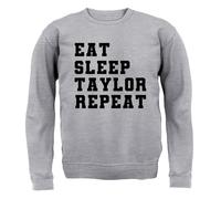 Mangia Dormi Taylor Ripeti - Felpa Adulta - Tour Musica Gig Pop Amore Crudele