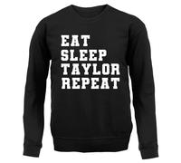 Mangia Dormi Taylor Ripeti - Felpa Adulta - Tour Musica Gig Pop Amore Crudele