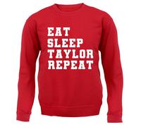 Mangia Dormi Taylor Ripeti - Felpa Adulta - Tour Musica Gig Pop Amore Crudele