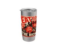 Mangia i ricchi - Socialisti democratici d'America, DSA Bicchiere termico in acciaio inox doppia parete