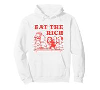 Mangia Il Ricco Karl Marx Kebab Doner Che Guevara Lenin MAO Felpa con Cappuccio