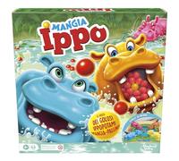 Hasbro gaming - mangia ippo, gioco da tavolo per l'età prescolare, dai 4 anni in su, da 2 a 4 giocatori