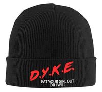 Mangia La Tua Ragazza Fuori O Io Sarò Berretti Per Gli Uomini Delle Donne Maglia Berretto Caldo Morbido Caps, Cappello Invernale Quotidiano Abbigliamento Quotidiano Campeggio Lavorato A Maglia