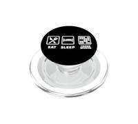 Mangia le parole crociate del sonno PopSockets PopGrip per MagSafe