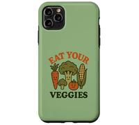 MANGIA LE TUE VERDURE - Vintage - Umorismo - Happy Vegetables Custodia per iPhone 11 Pro Max