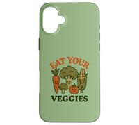 MANGIA LE TUE VERDURE - Vintage - Umorismo - Happy Vegetables Custodia per iPhone 16 Plus