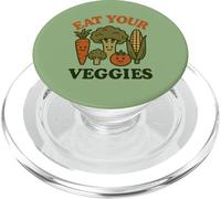 MANGIA LE TUE VERDURE - Vintage - Umorismo - Happy Vegetables PopSockets PopGrip per MagSafe