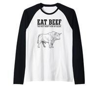 Mangia Manzo L'Occidente Non è Stato Vinto sulle insalate Maglia con Maniche Raglan