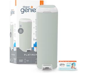 Mangia pannolini Diaper Genie Platinum + 1 ricarica Easy Roll